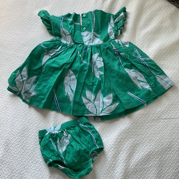 Beautiful tea collection dress and bloomer set 18-24 months - Picture 2 of 6